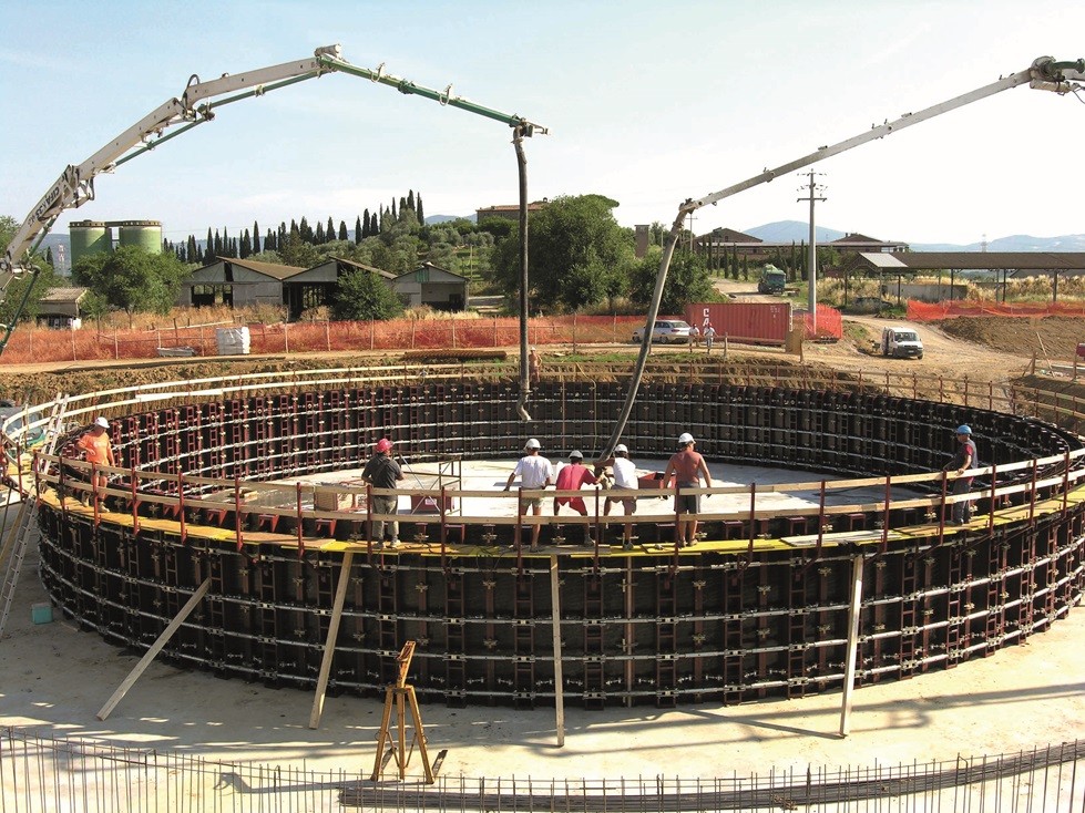 Circular Formwork for Concrete