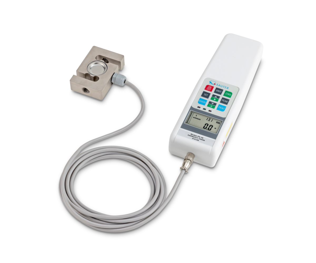 Kraftmessgerät SAUTER FH mit externer Messzelle – 1 kN bis 100 kN