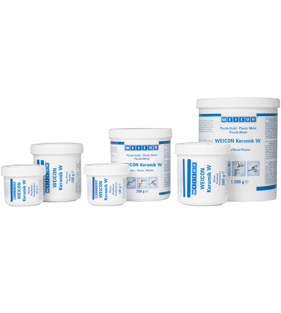 WEICON Plastik-Stahl 0,5 kg Keramik W