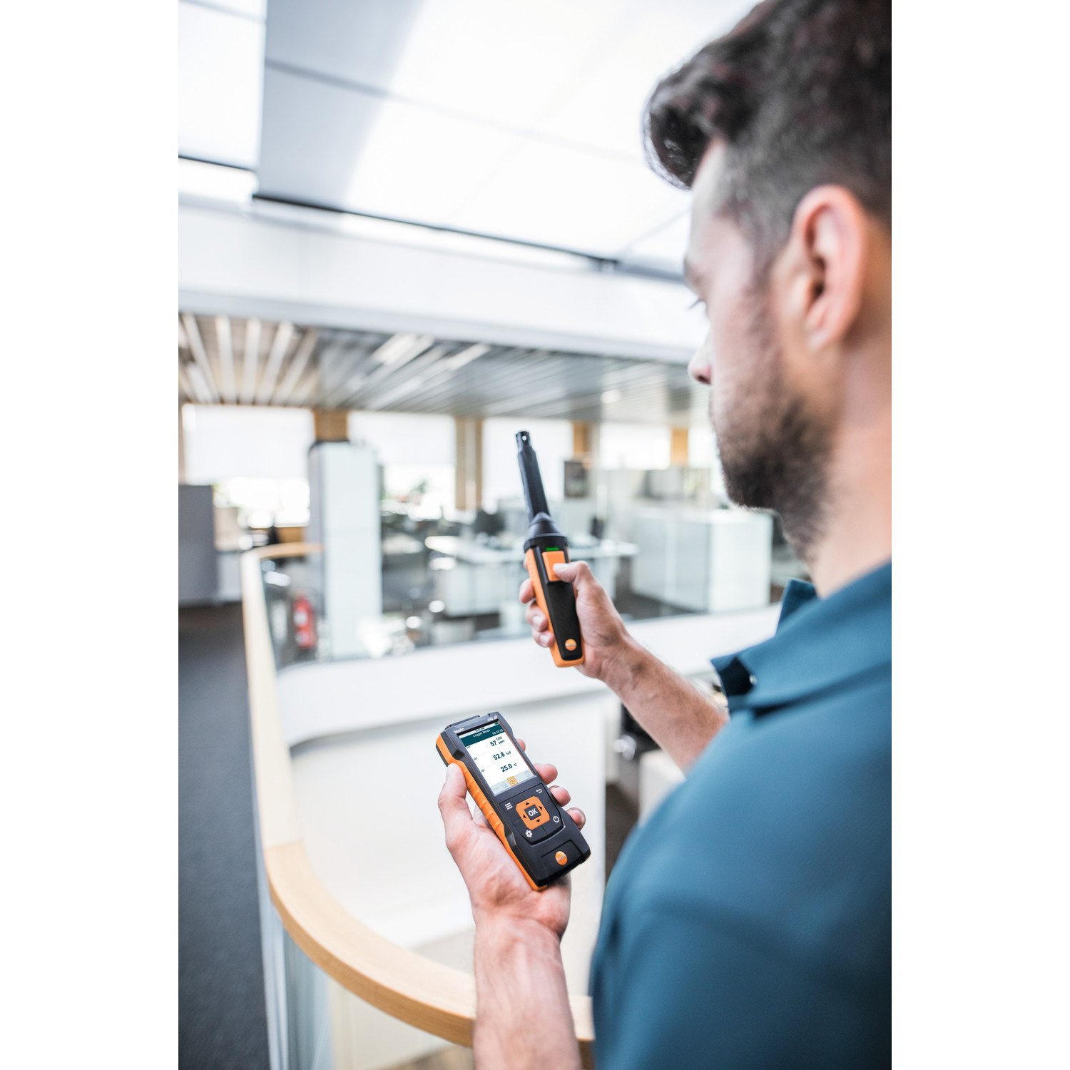 Klimamessgerät testo 440 Behaglichkeits-KombiSet mit Bluetooth®