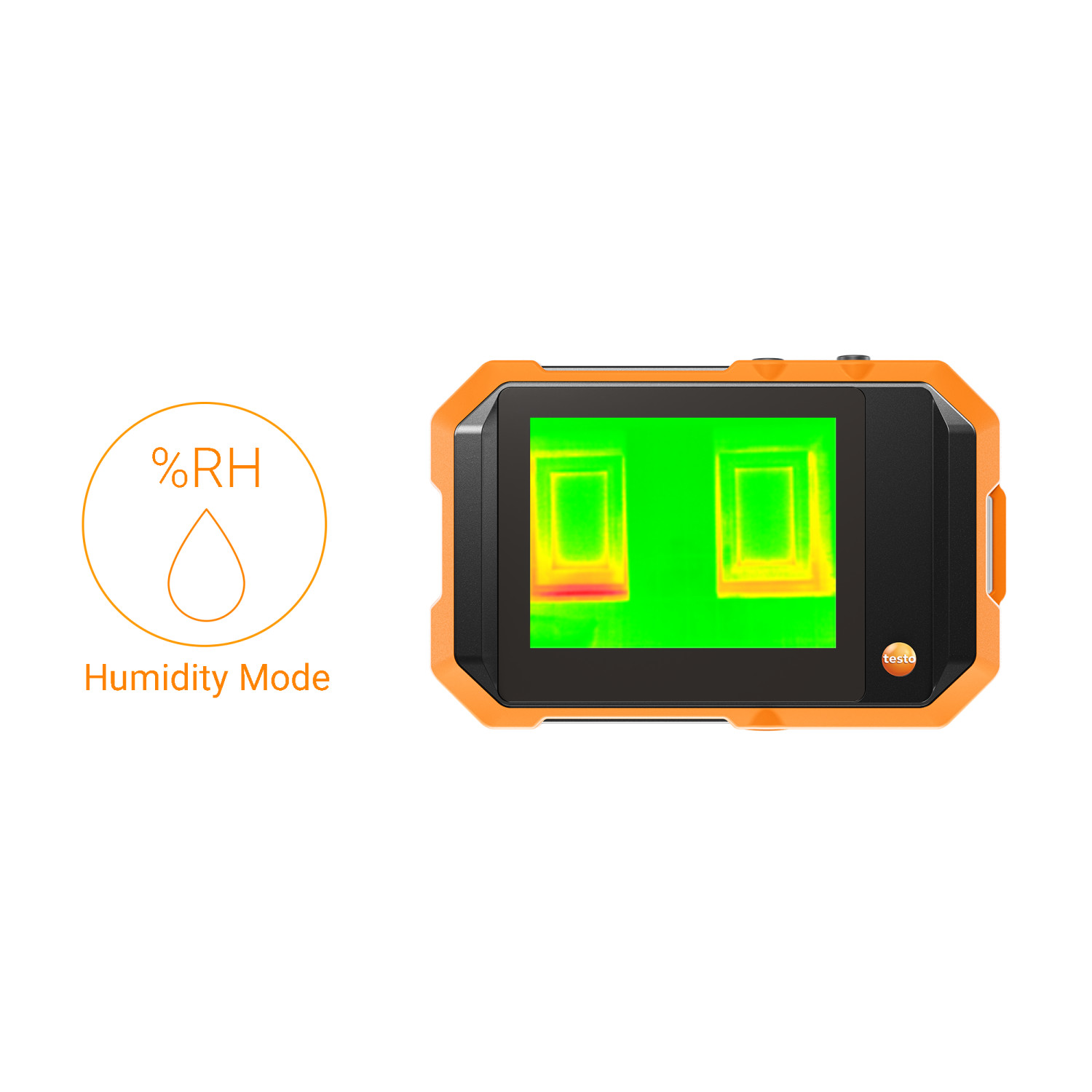 Wärmebildkamera (256 x 192 Pixel) und Thermo-Hygrometer testo 862-2 Schimmel-Set