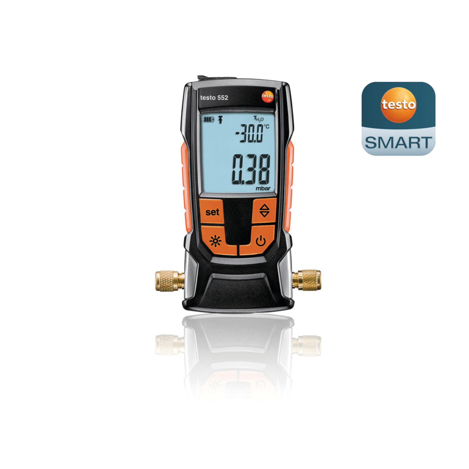 Vakuummeter testo 552 – Vakuummessgerät mit Bluetooth®