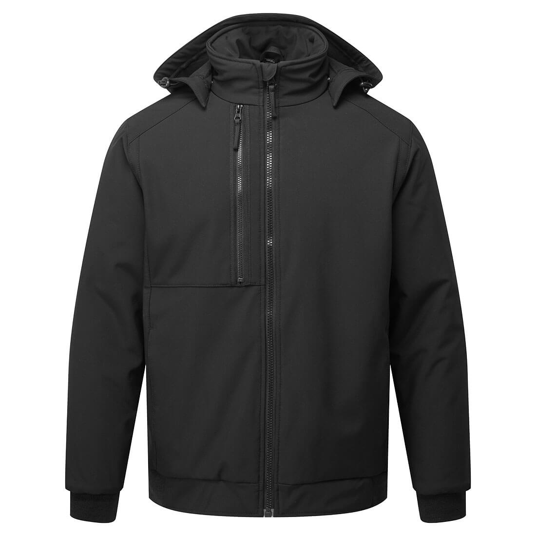 WX2 Eco Softshelljacke gefüttert (2L) – Kälteschutz nach EN 342 | Portwest CD874