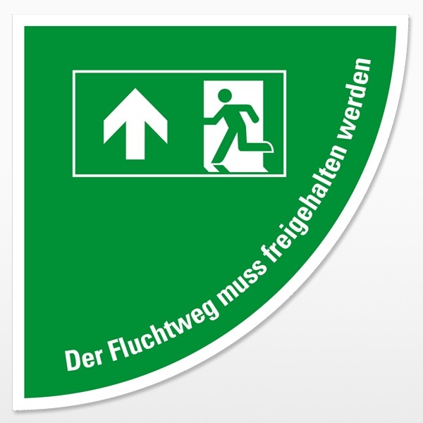 Bodenmarkierung für Türöffnungen