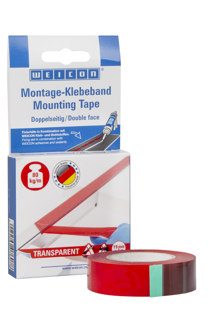 WEICON Montage-Klebeband transparent