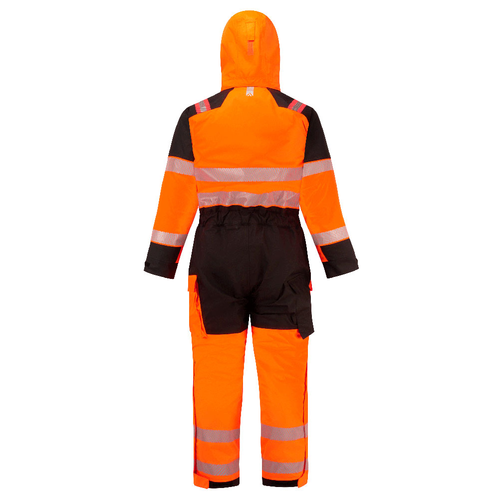 PW3 Modaflame Rain+ Hi-Vis Multi-Norm FR Winteroverall – Störlichtbogenschutz APC 2 | Portwest FR516