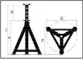 Boat Support Stand