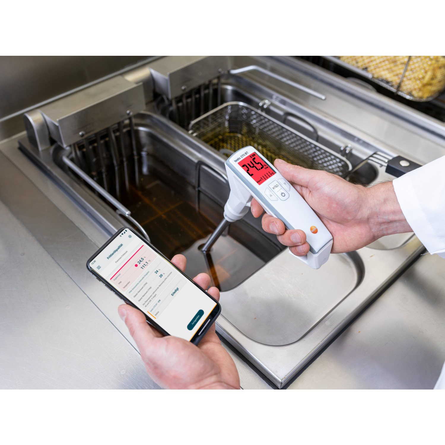 Frittierölmessgerät testo 270 BT – Frittieröl-Tester