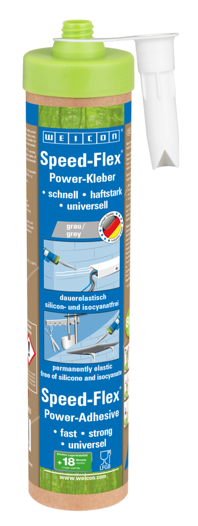 WEICON Speed-Flex grau 310 ml