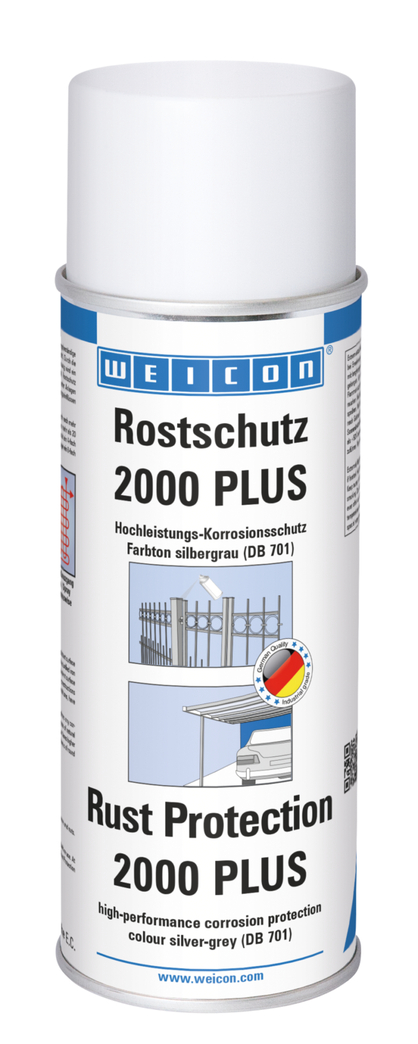 WEICON Rostschutz 2000 PLUS 400 ml, - silbergrau -