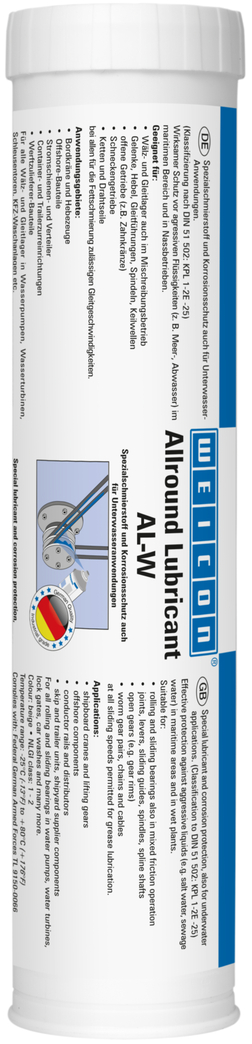 WEICON Allround-Lubricant 400g AL-W 400 K Spezialschmierstoff Kartusche