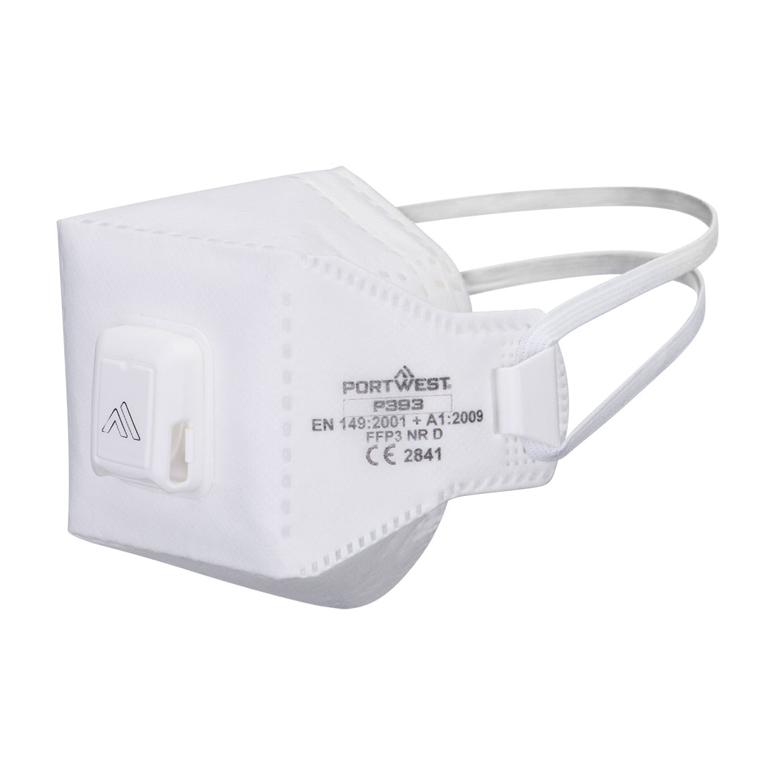 EAGLE PRO FFP3 Dolomit faltbare Feinstaubmaske mit Ventil (10er Pack) – Atemschutz FFP3 | Portwest P393