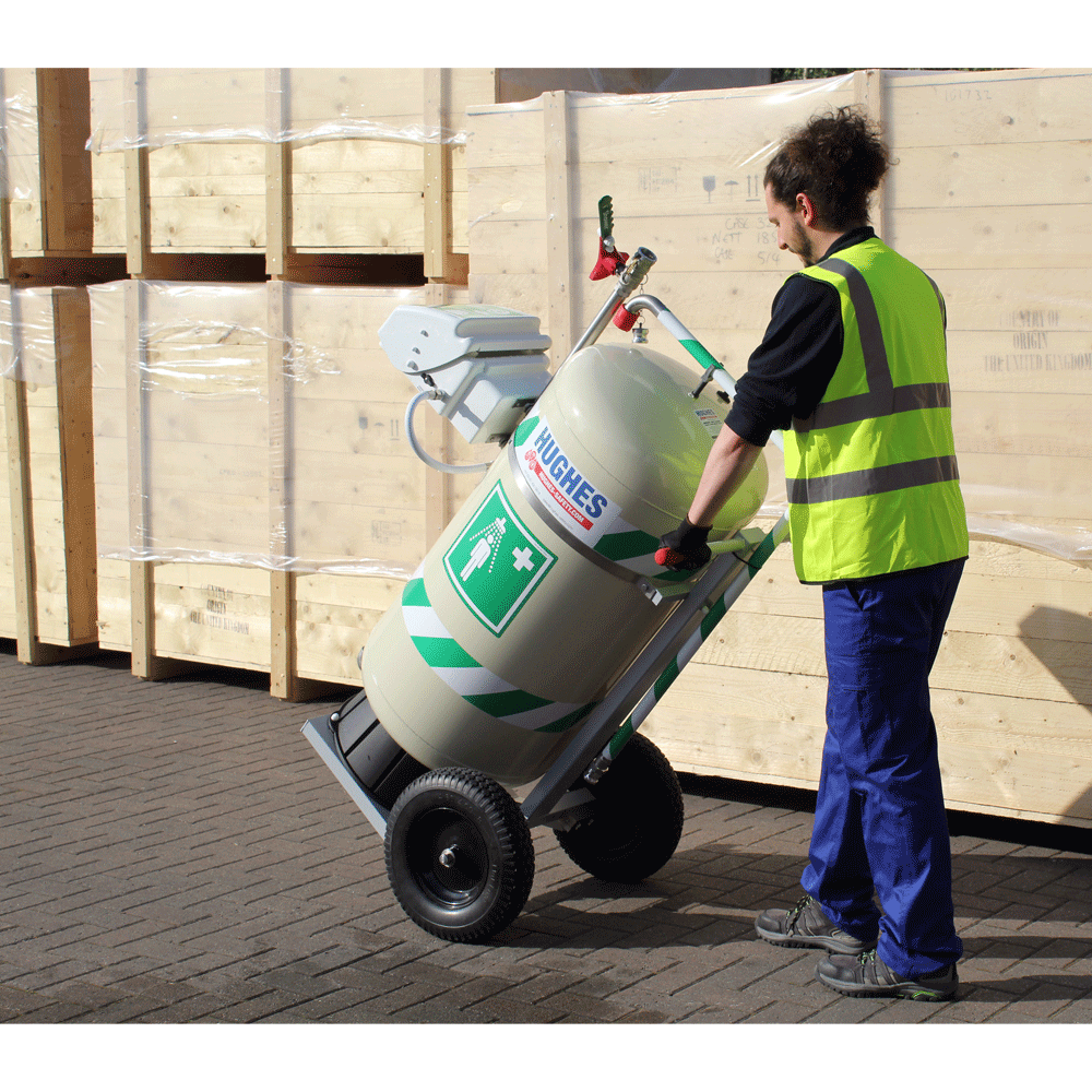 mobile Notdusche