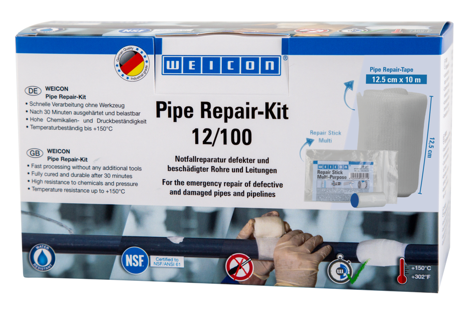 WEICON Pipe Repair-Kit 12/100