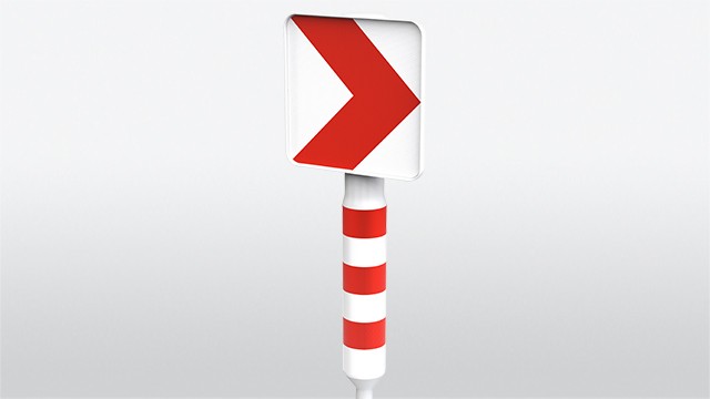Crash-Resistant Traffic Signs