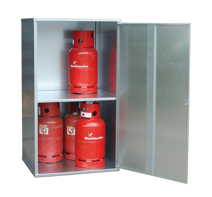 Gasflaschen-Depot nach TRGS 510