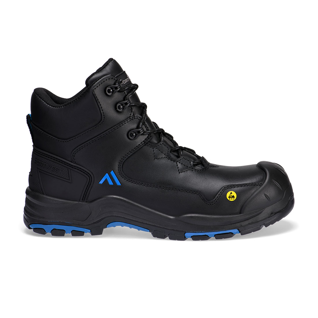 Apex Composite Mid Stiefel S3S ESD HRO SR SC FO – Sicherheitsschuh S3S ESD HRO SR SC FO | Portwest FC18