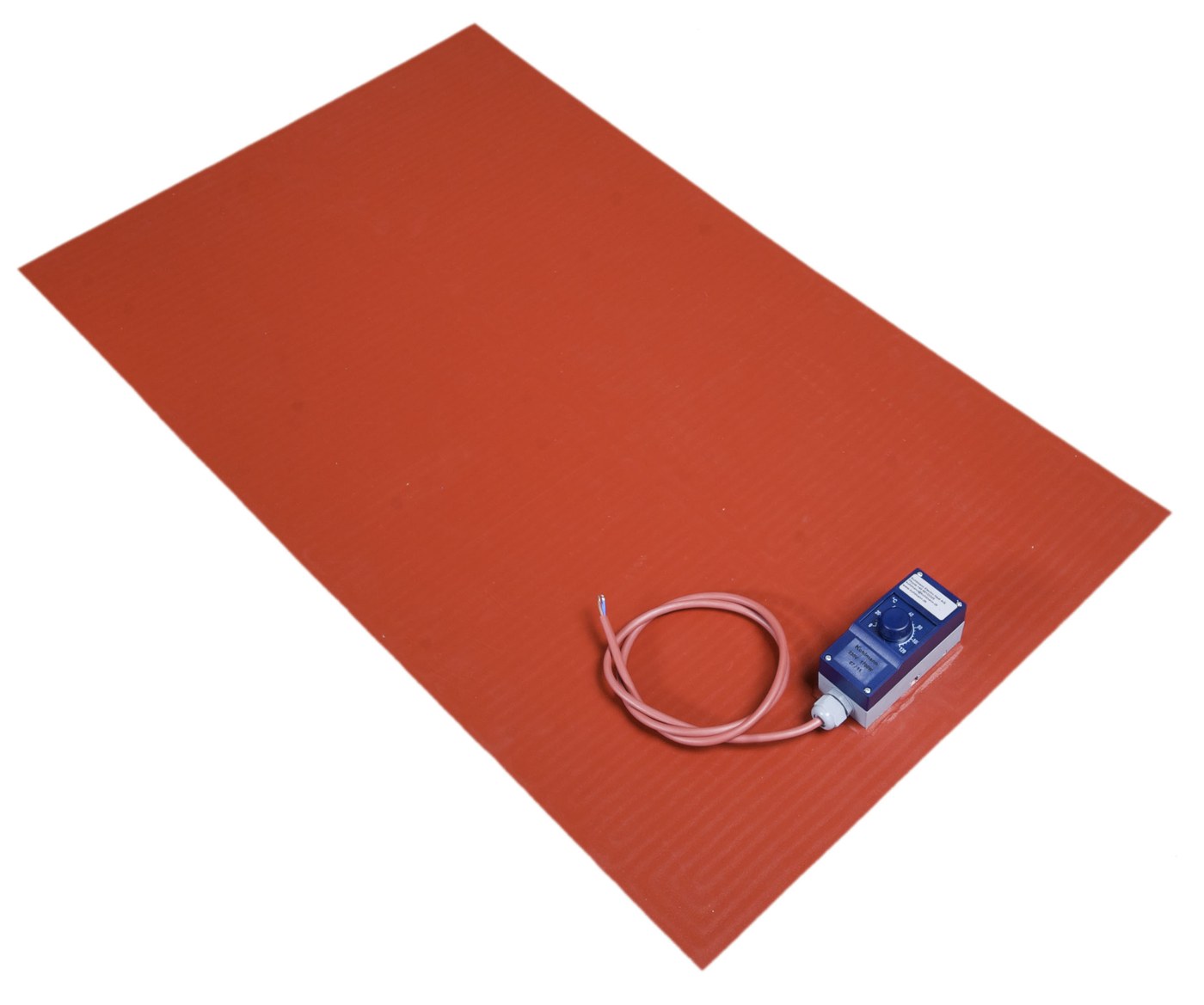Heating blanket without insulation, up to 120 °C, with thermostat box – view 2