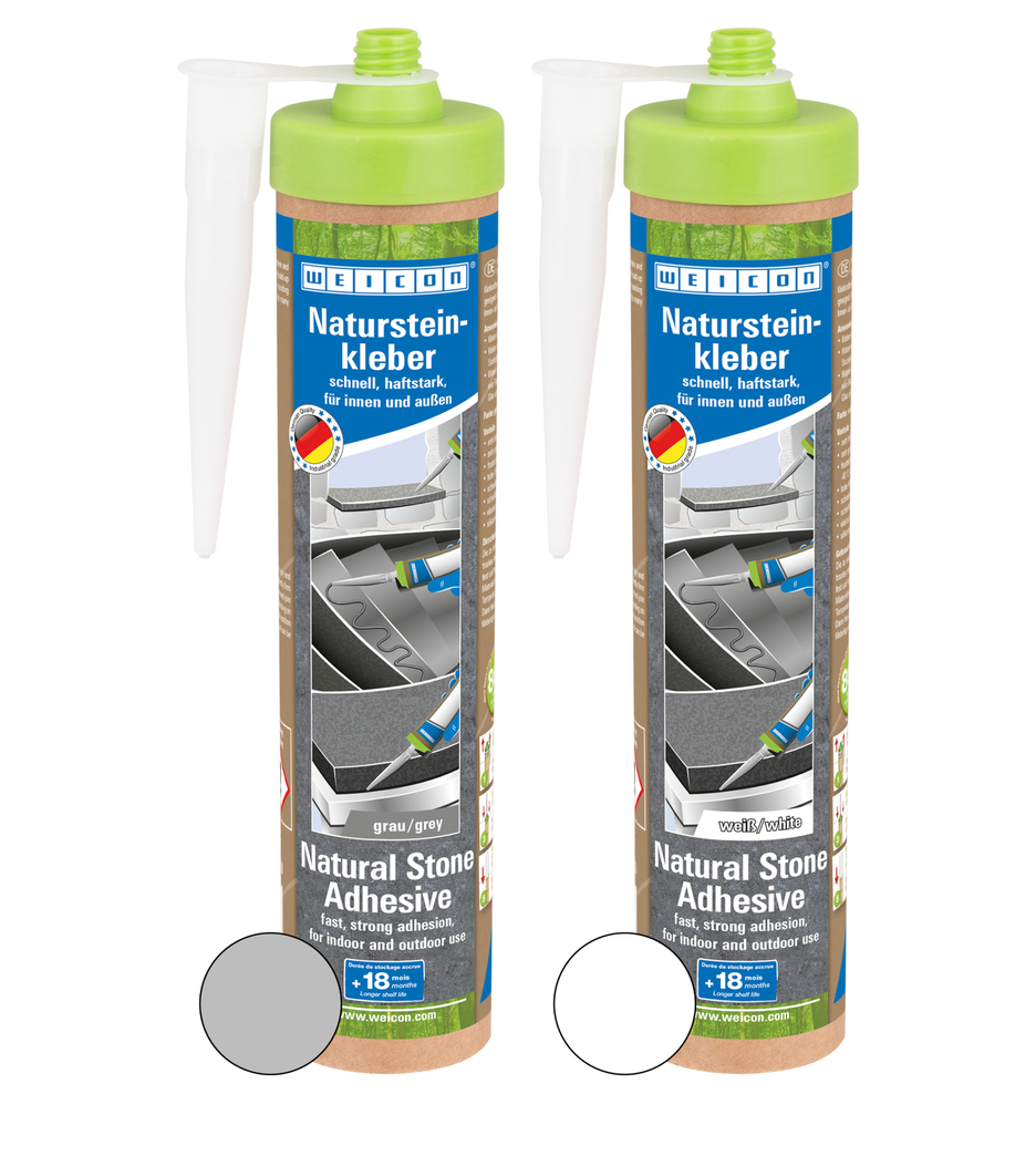 WEICON Natursteinkleber grau 290 ml