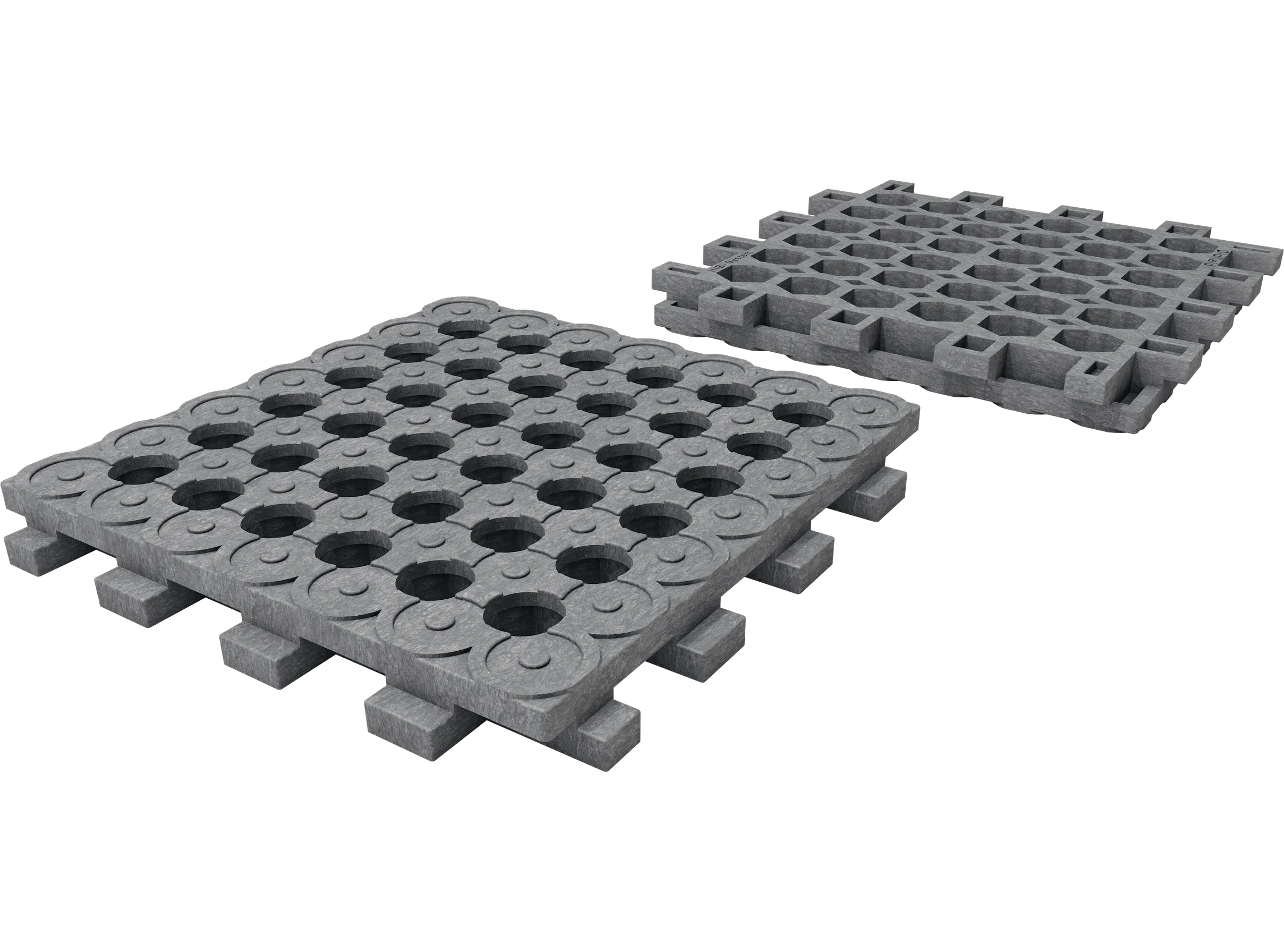 Paddockplatte mit Hohlkammersystem 50 × 50 cm