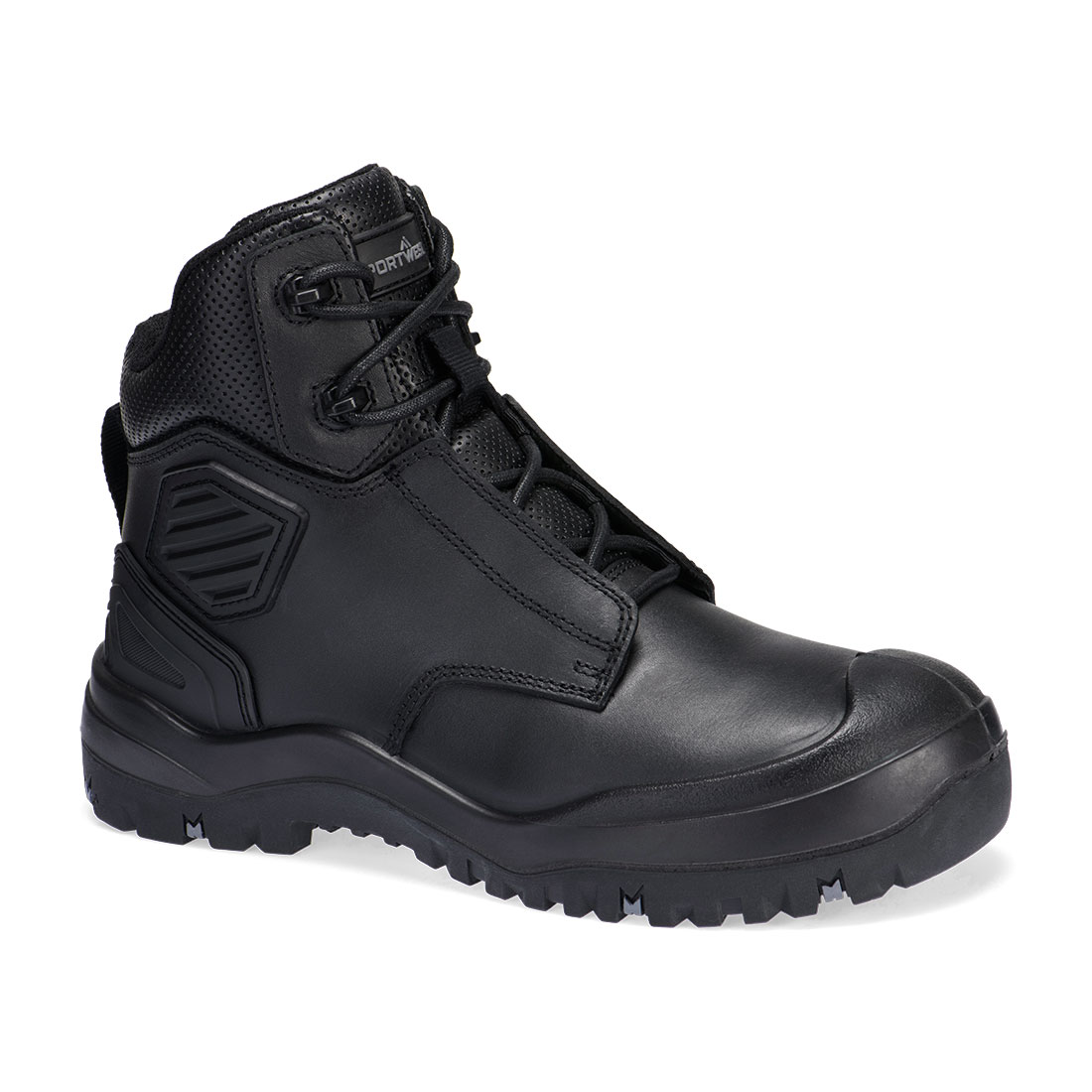Stahl Leder Stiefelette S3 SC HRO HI CI LG SR – Sicherheitsschuh S3 SC HRO HI CI LG SR | Portwest FT30