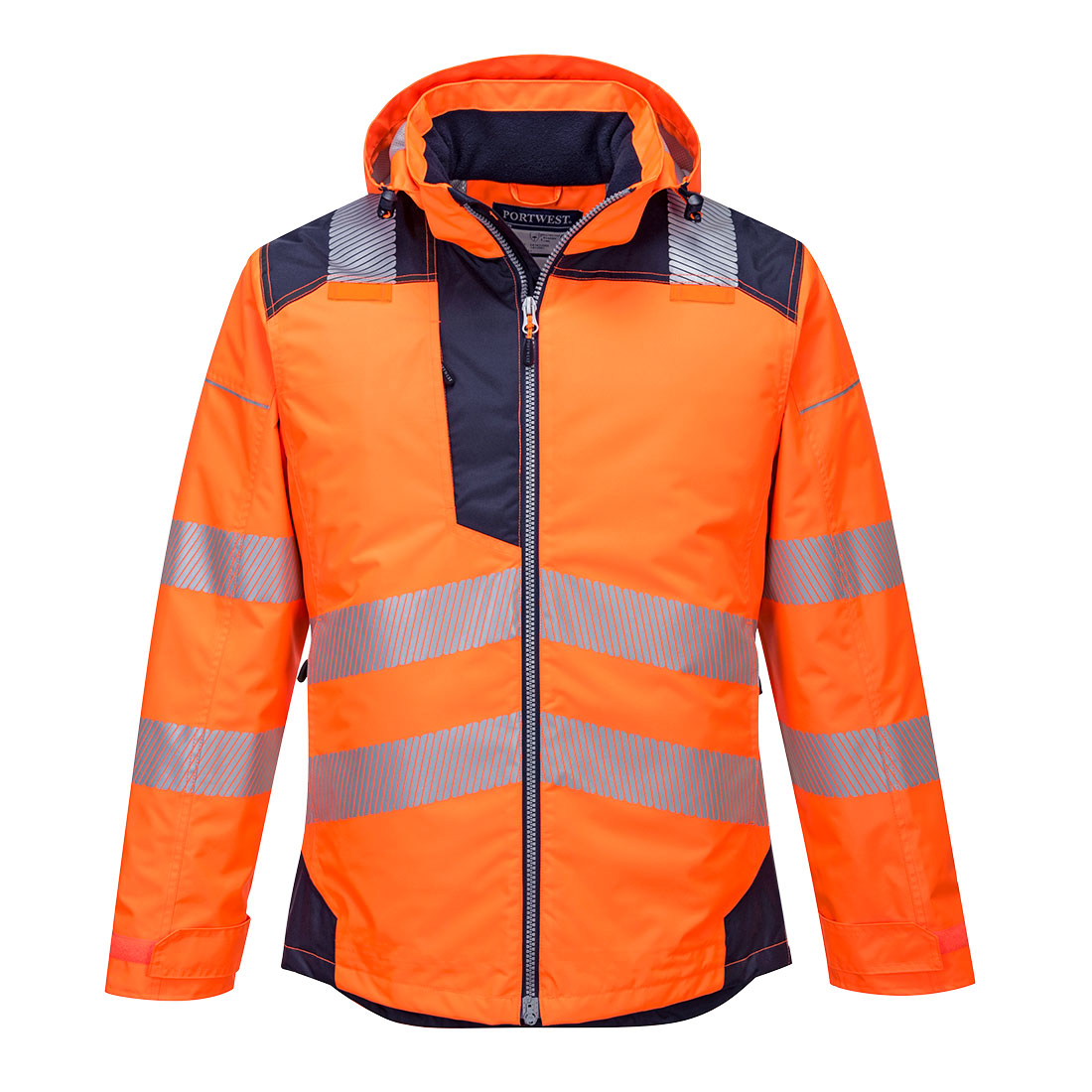 PW3 Hi-Vis Winter Jacke – Warnschutz Klasse 3 mit Kälteschutz EN 342 | Portwest T400