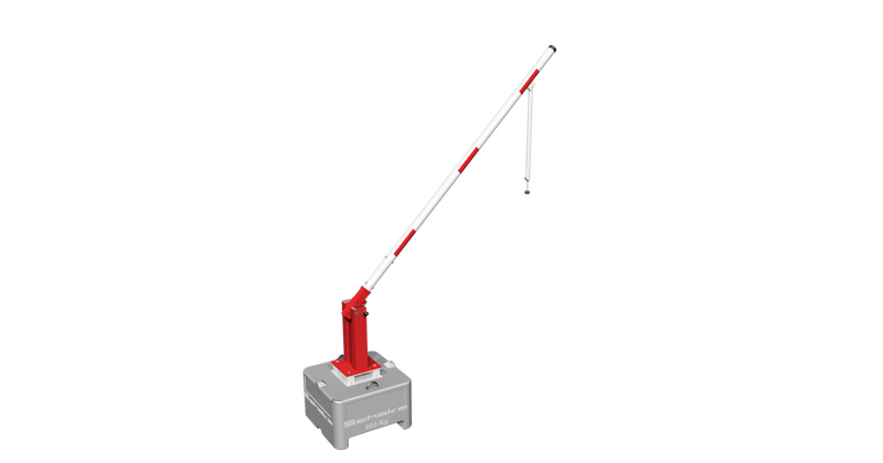 Mobile Handschranke mit Betongewicht
