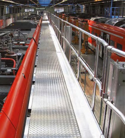 Arbeitsbühnen Bahn / Schienenverkehr