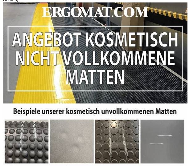 ERGOMAT Matten B-Ware