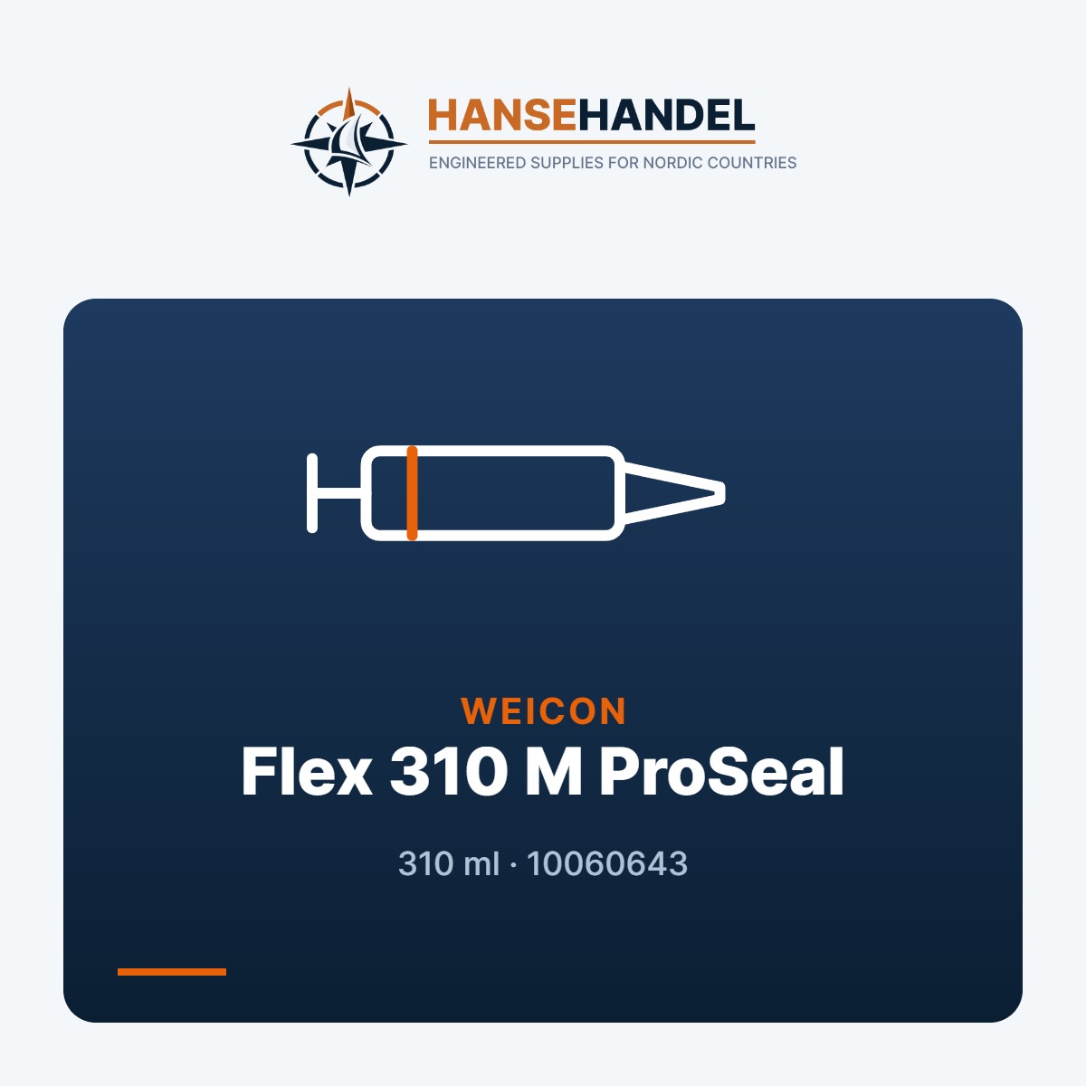 WEICON Flex 310 M ProSeal grau 310 ml