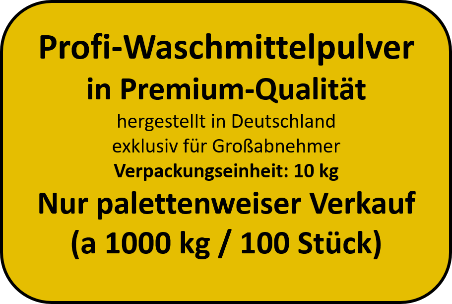 Profi-Waschmittelpulver