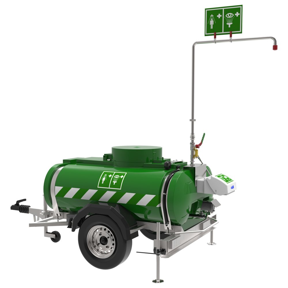 mobile Notdusche