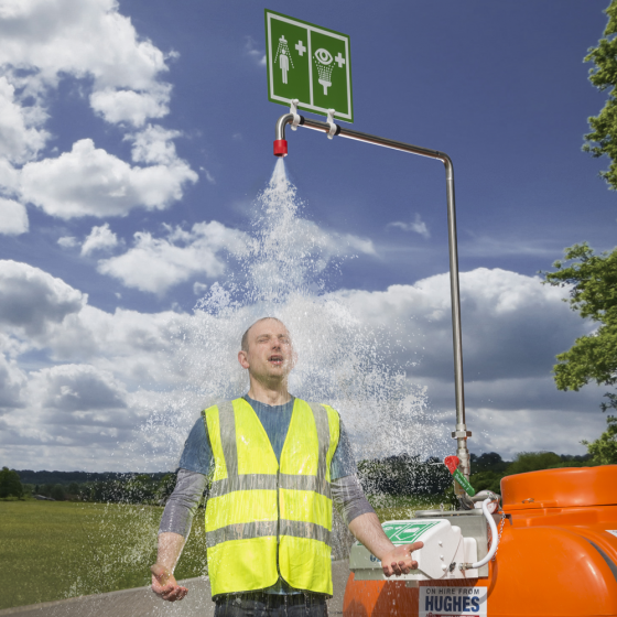 mobile Notdusche