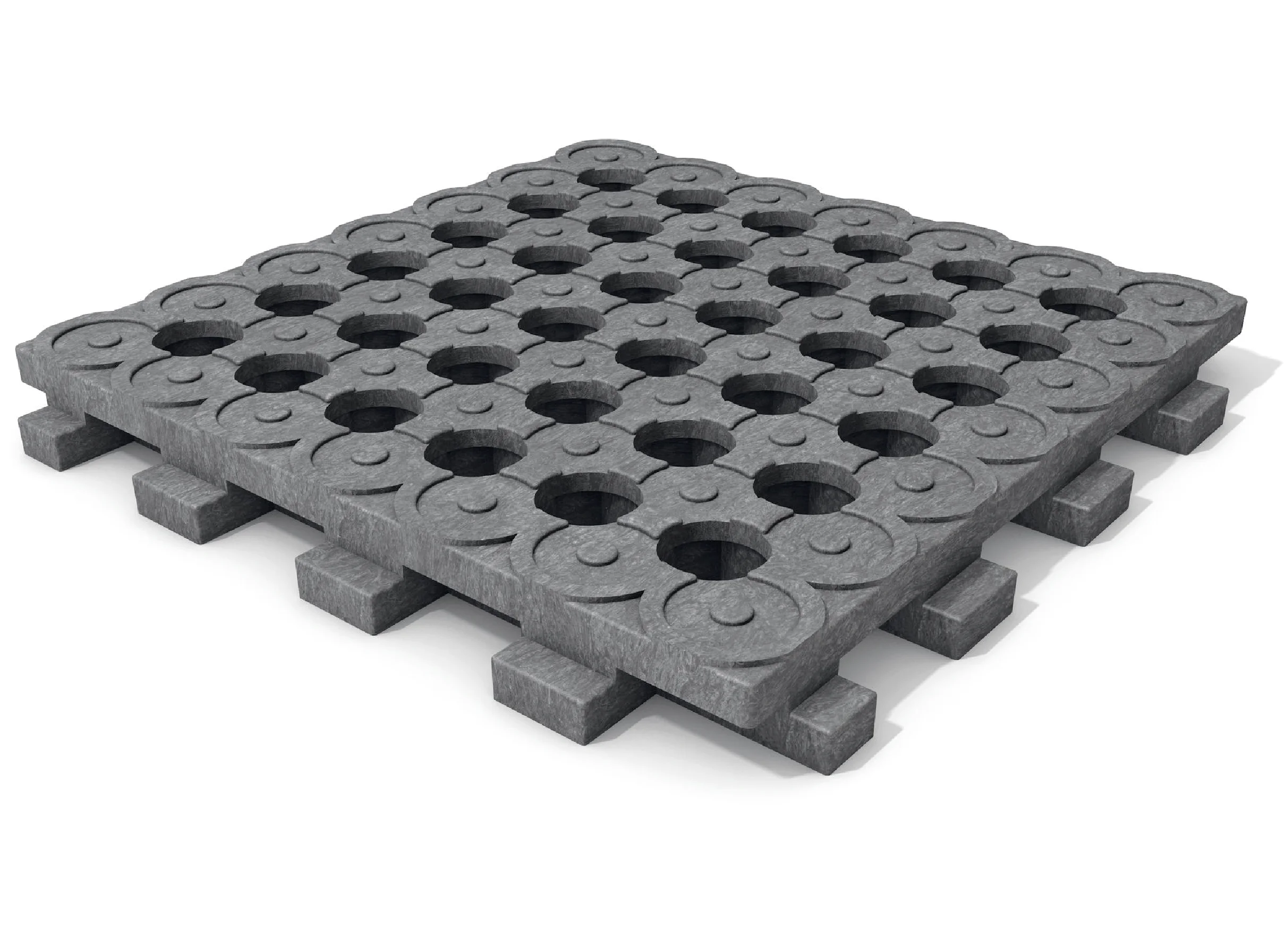 Paddockplatte mit Hohlkammersystem 50 × 50 cm