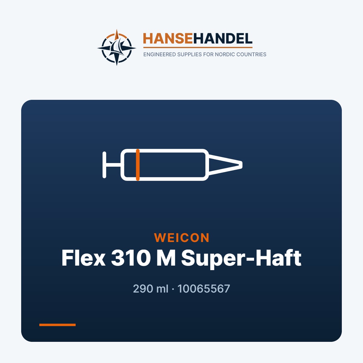 WEICON Flex 310 M Super-Haft weiß 290 ml, mit MHD