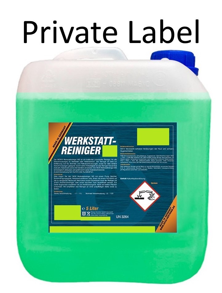 Private Label Reinigungsmittel und chemische Produkte