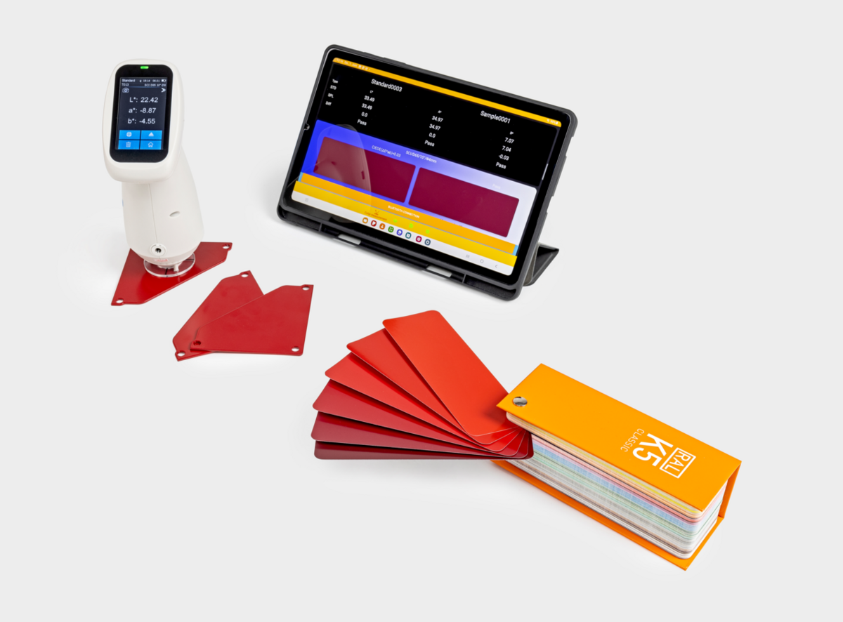 Farbspektrometer SAUTER JCS – Farbmessgerät d/8 mit SCI/SCE