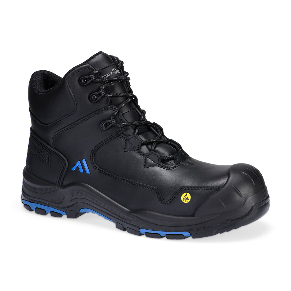 Apex Composite Mid Stiefel S3S ESD HRO SR SC FO – Sicherheitsschuh S3S ESD HRO SR SC FO | Portwest FC18