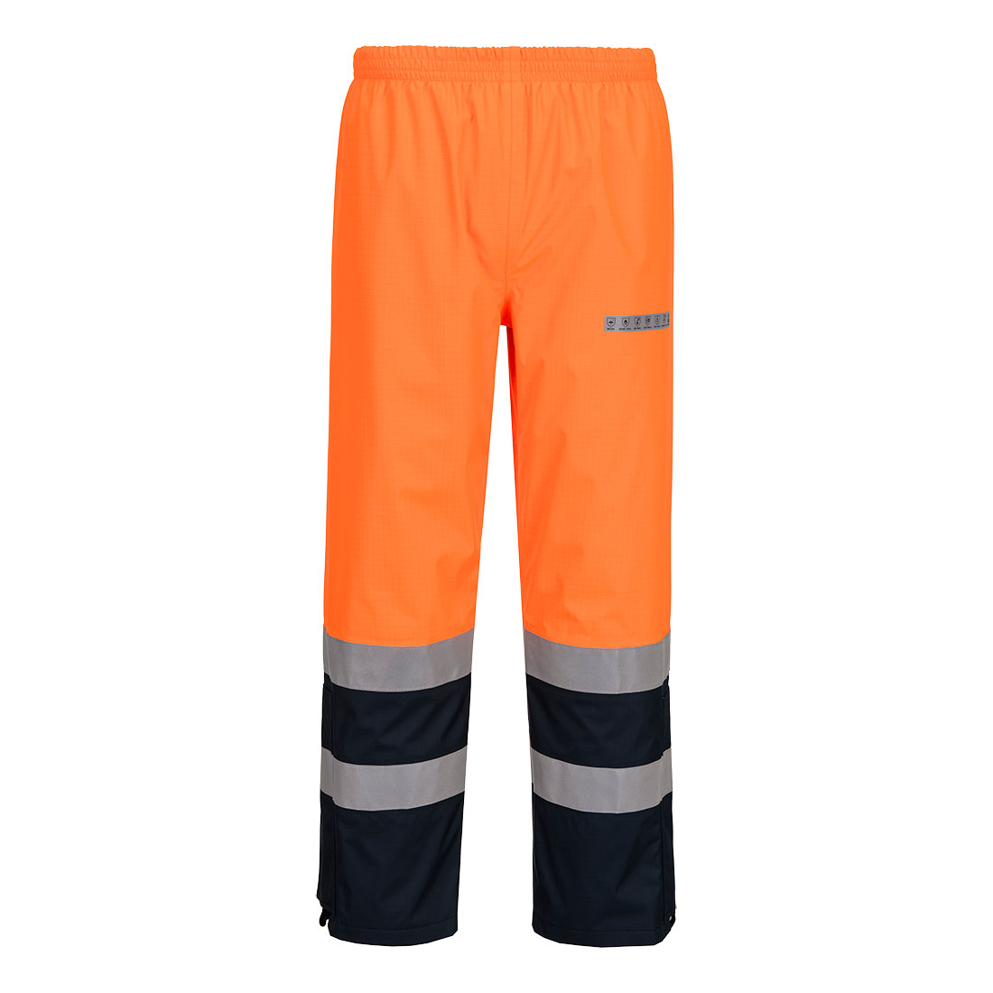 Bizflame Rain+ Hi-Vis Multinorm Kontrast FR Bundhose – Störlichtbogenschutz APC 2 | Portwest FR410