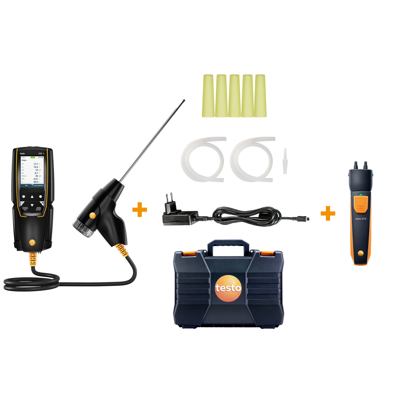 Abgasmessgerät testo 310 II EN Einsteiger-Set
