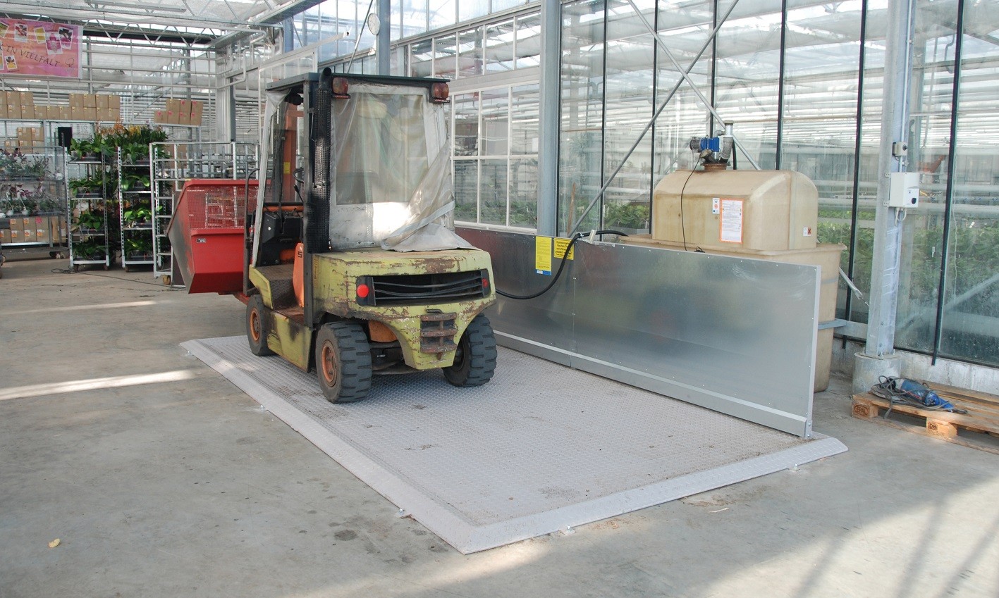 Diesel-Abfüllplatz