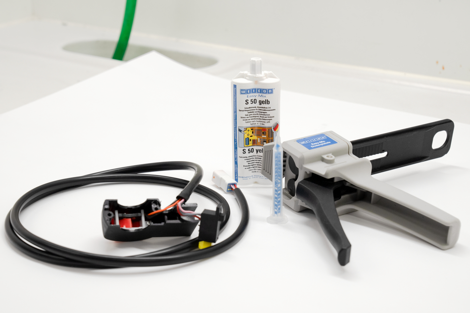 WEICON Easy-Mix S 50 gelb 50 ml, Epoxy Klebstoff