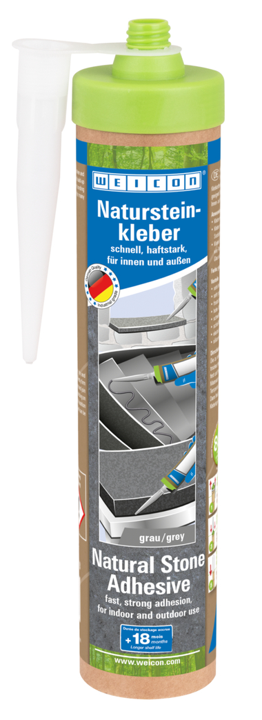WEICON Natursteinkleber grau 290 ml