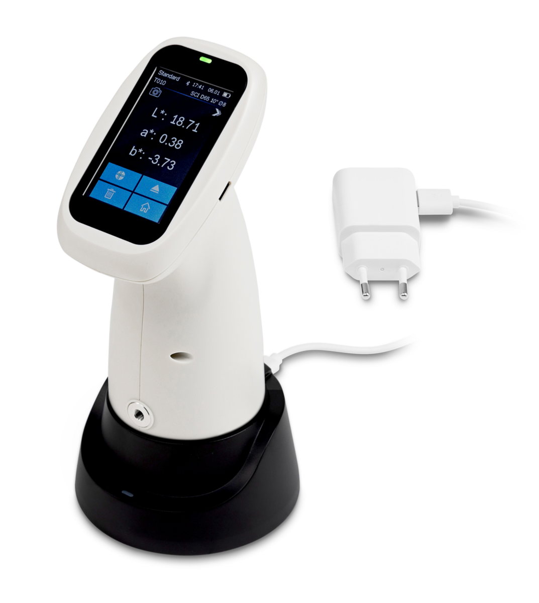 Farbspektrometer SAUTER JCS – Farbmessgerät d/8 mit SCI/SCE