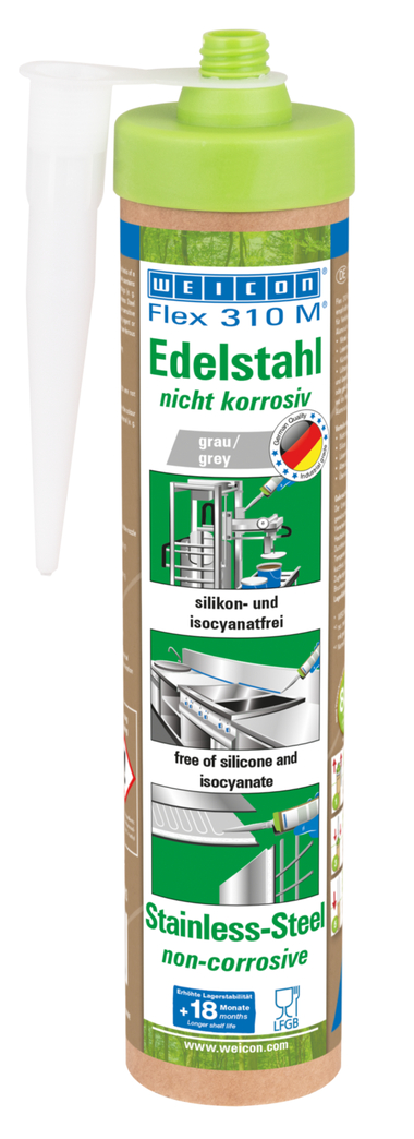WEICON Flex 310 M Edelstahl 310 ml