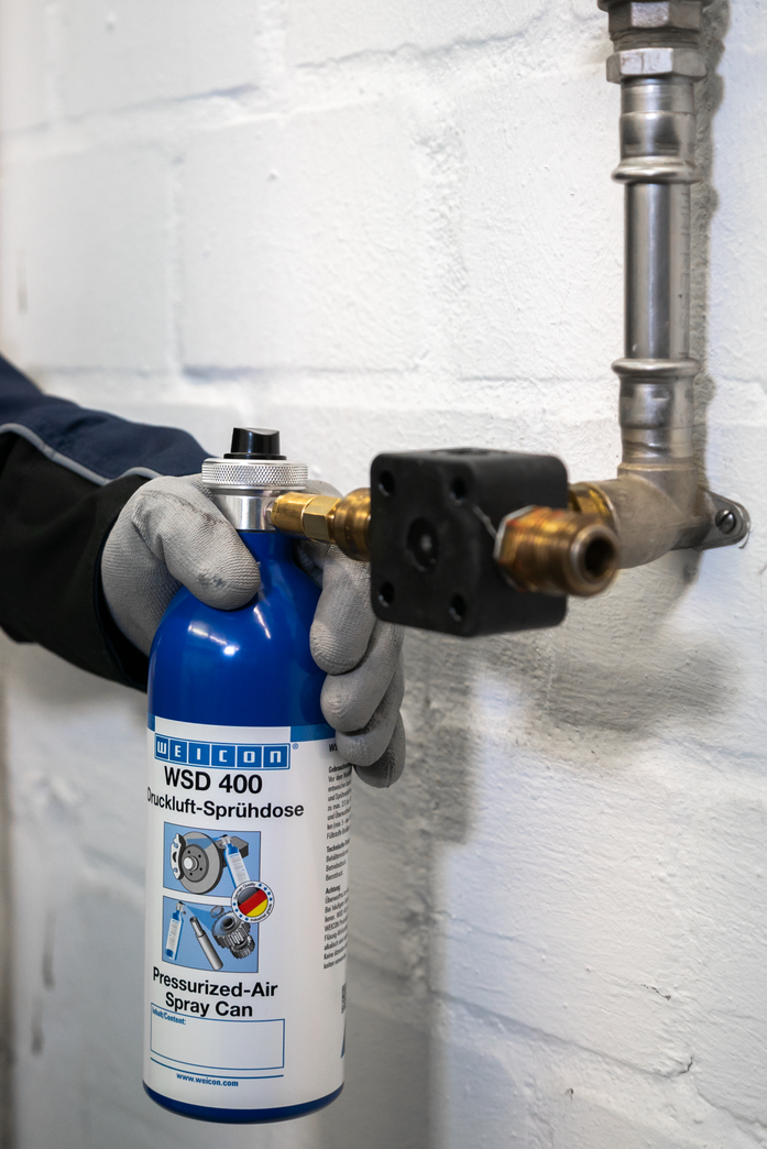 WEICON Füllstutzen/Adapter für Druckluft-Sprühdose WSD 400