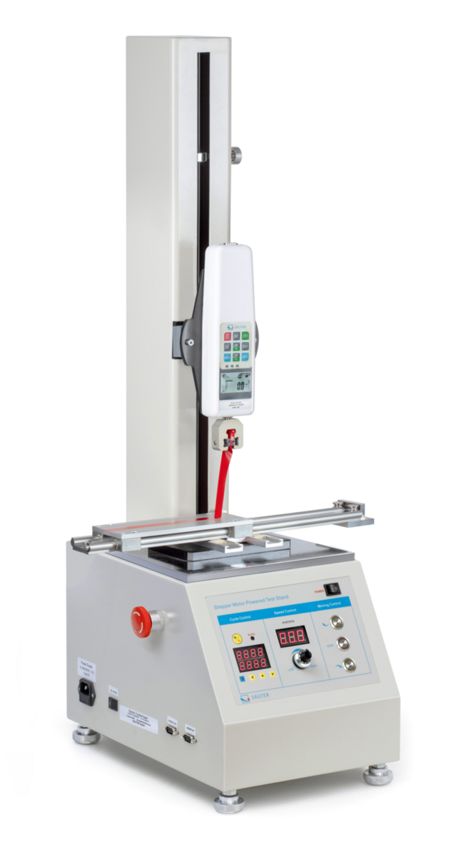 Motorisierter Kraftprüfstand SAUTER TVO-S – Schrittmotor, bis 2 kN