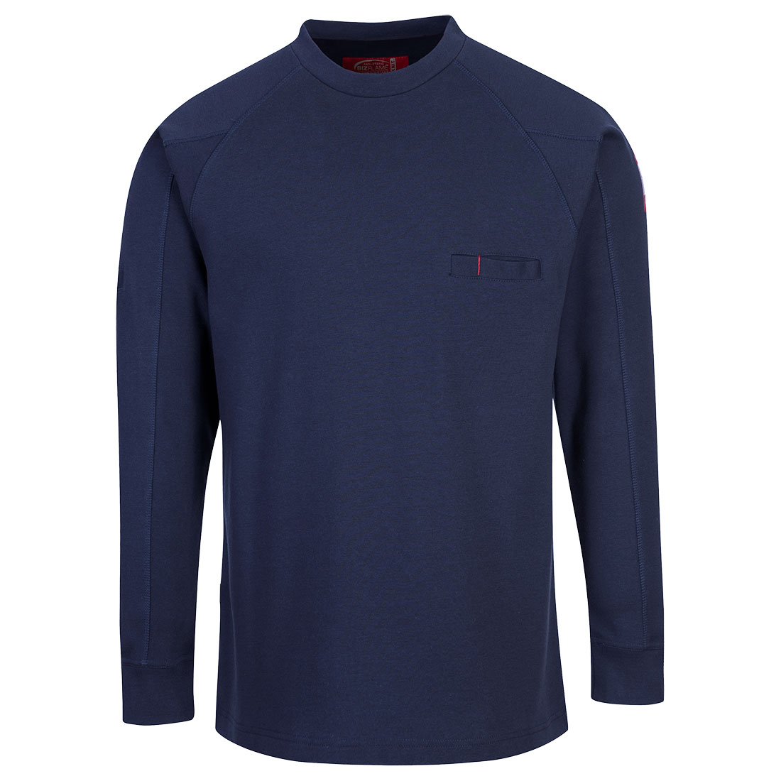 Bizflame Knit FR T-Shirt Langarm – Störlichtbogenschutz ELIM 13 cal/cm² | Portwest FR33