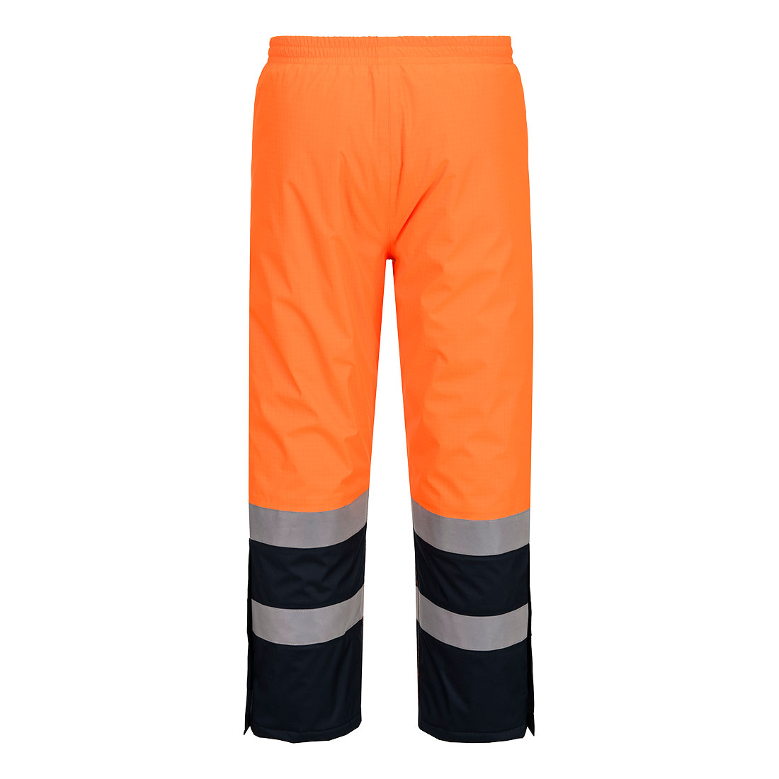 Bizflame Rain+ Hi-Vis Multi-Norm Kontrast FR vinterbukser – beskyttelse mod lysbue APC 2 | Portwest FR434
