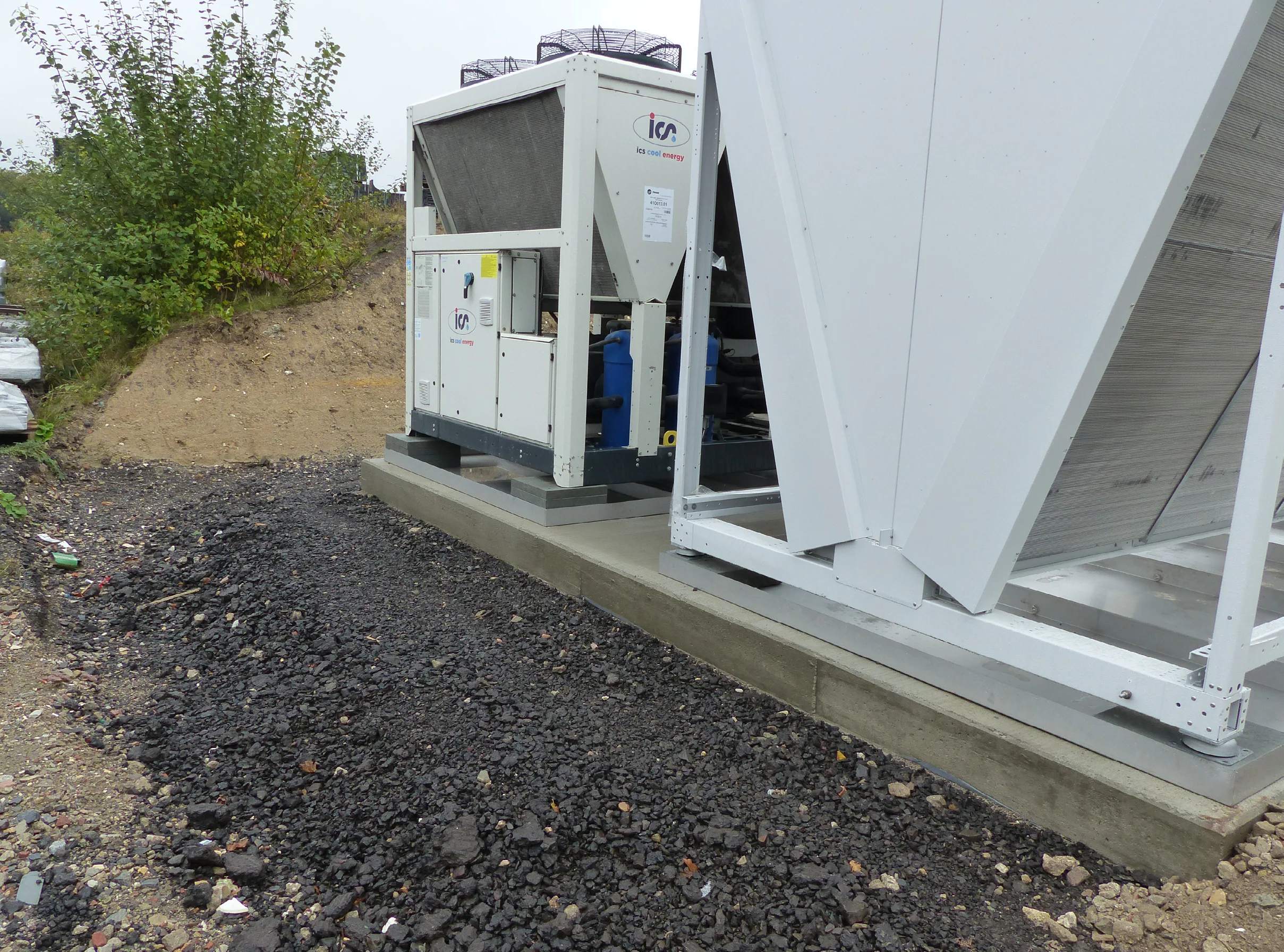 Unterlegplatte / Containerplatte aus Recycling-Kunststoff